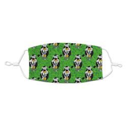 Cow Golfer Kid's Cloth Face Mask
