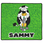 Cow Golfer XL Gaming Mouse Pad - 18" x 16" (Personalized)