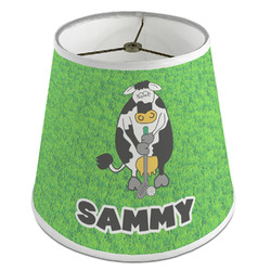 Cow Golfer Empire Lamp Shade (Personalized)