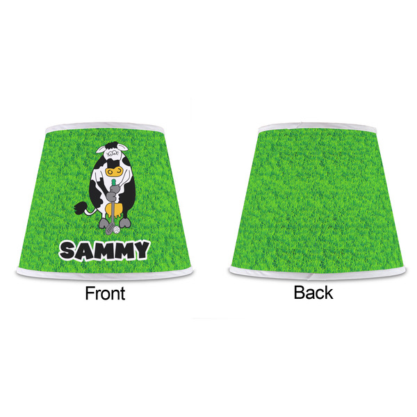 Cow Golfer Poly Film Empire Lampshade - Approval