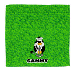 Cow Golfer Microfiber Dish Rag (Personalized)