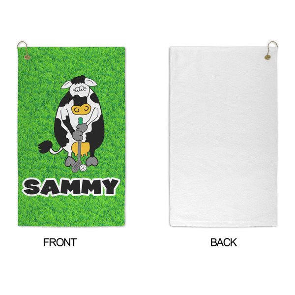 Cow Golfer Microfiber Golf Towels - APPROVAL