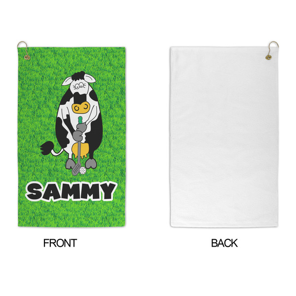 Cow Golfer Microfiber Golf Towels - APPROVAL