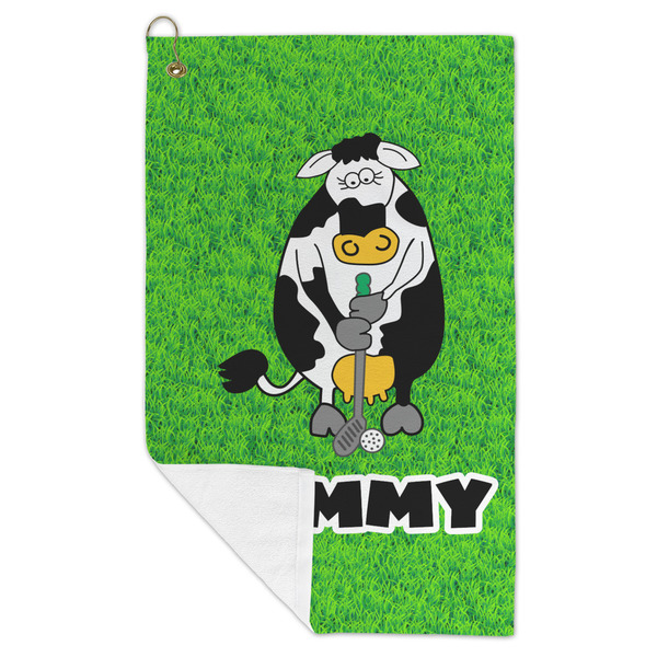 Cow Golfer Microfiber Golf Towels - FOLD