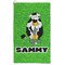 Cow Golfer Microfiber Golf Towel - Large (Personalized)