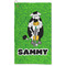 Cow Golfer Microfiber Golf Towel (Personalized)
