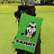 Cow Golfer Microfiber Golf Towels - Small - LIFESTYLE