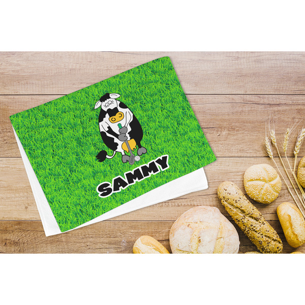 Cow Golfer Microfiber Kitchen Towel - LIFESTYLE