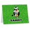 Cow Golfer Note cards (Personalized)