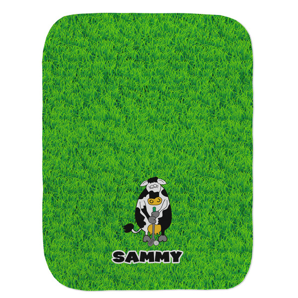 Cow Golfer Old Burp Flat