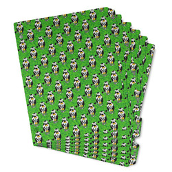 Cow Golfer Binder Tab Divider - Set of 6 (Personalized)