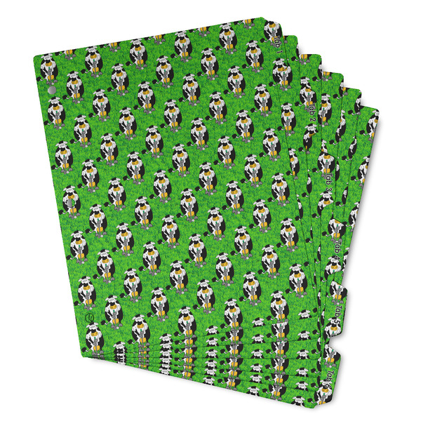 Cow Golfer Page Dividers - Set of 6 - Main/Front