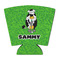 Cow Golfer Party Cup Sleeves - with bottom - FRONT