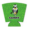 Cow Golfer Party Cup Sleeve - with Bottom (Personalized)