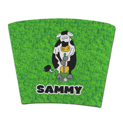 Cow Golfer Party Cup Sleeve - without bottom (Personalized)