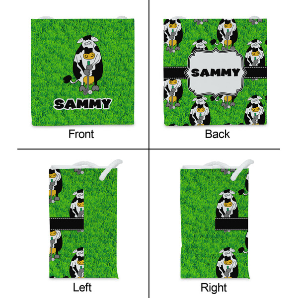 Cow Golfer Party Favor Gift Bag - Gloss - Approval