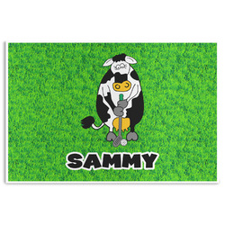Cow Golfer Disposable Paper Placemats (Personalized)