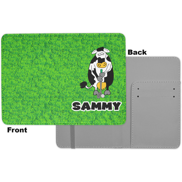 Cow Golfer Passport Holder - Apvl