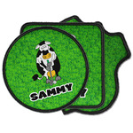 Cow Golfer Iron on Patches (Personalized)