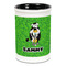 Cow Golfer Ceramic Pencil Holders - Black