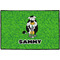 Cow Golfer Personalized Door Mat - 36x24 (APPROVAL)