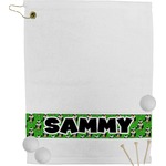 Cow Golfer Golf Bag Towel (Personalized)