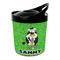 Cow Golfer Personalized Plastic Ice Bucket