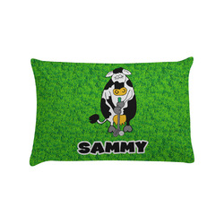Cow Golfer Pillow Case - Standard (Personalized)
