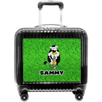 Cow Golfer Pilot / Flight Suitcase (Personalized)