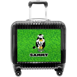 Cow Golfer Pilot / Flight Suitcase (Personalized)
