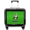 Cow Golfer Pilot Bag Luggage with Wheels