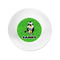Cow Golfer Plastic Party Appetizer & Dessert Plates - Approval