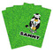 Cow Golfer Playing Cards - Hand Back View