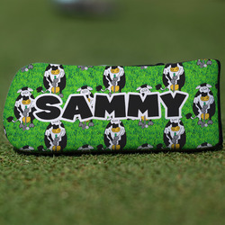 Cow Golfer Blade Putter Cover (Personalized)