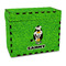 Cow Golfer Recipe Box - Full Color - Front/Main