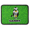 Cow Golfer Rectangle Patch