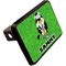 Cow Golfer Rectangular Trailer Hitch Cover - 2" (Personalized)