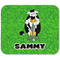 Cow Golfer Rectangular Mouse Pad - APPROVAL