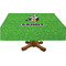 Cow Golfer Rectangular Tablecloths (Personalized)