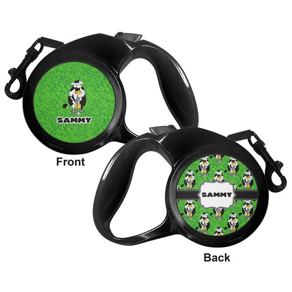 Cow Golfer Retractable Dog Leash - Small - Apvl