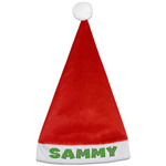 Cow Golfer Santa Hat - Front (Personalized)