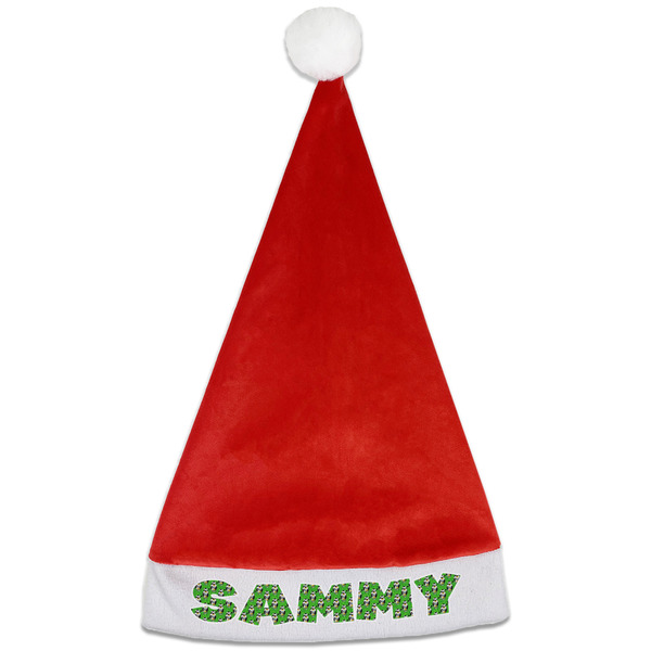 Custom Cow Golfer Santa Hat (Personalized)