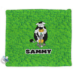 Cow Golfer Security Blankets - Double Sided (Personalized)