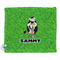 Cow Golfer Security Blanket - Front View