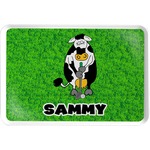 Cow Golfer Serving Tray (Personalized)