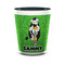 Cow Golfer Shot Glass - Two Tone - FRONT
