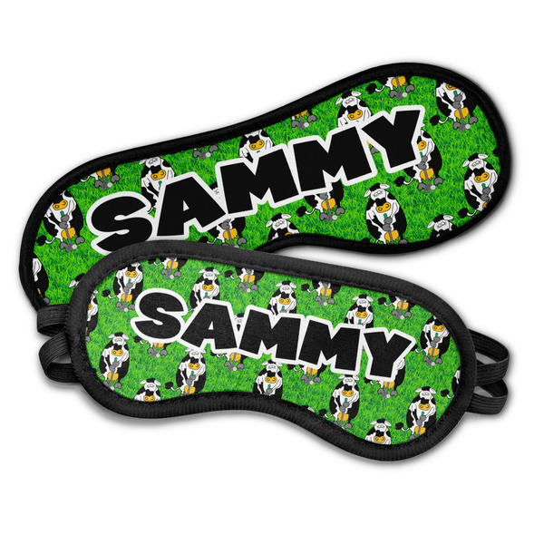 Cow Golfer Sleeping Eye Masks - PARENT