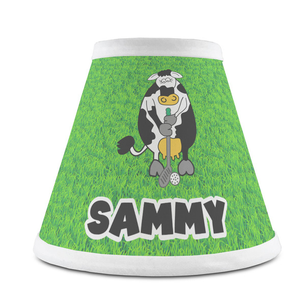 Custom Cow Golfer Chandelier Lamp Shade (Personalized)