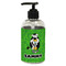 Cow Golfer Plastic Soap / Lotion Dispenser (8 oz - Small - Black) (Personalized)