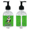 Cow Golfer Glass Soap/Lotion Dispenser - Approval